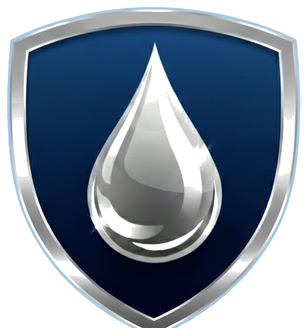 Logo AquaPro Nano — bouclier et goutte d’eau